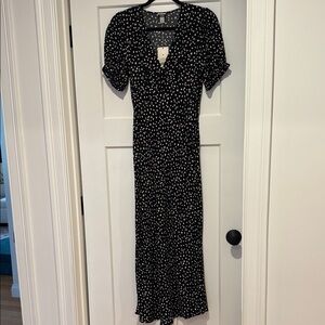 a new day Black and White Maxi Dress
